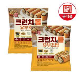 한성 크런치 & 롤 유부초밥 240g X 2개