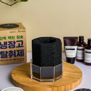 차콜프레시 국내산 백탄 참숯 냉장고 신발장 탈취제