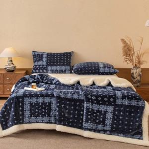 플란넬 양털극세사 겨울이불 2size 3colors