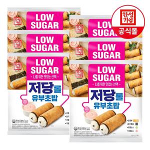 한성 저당 롤 유부초밥 233g X 6개