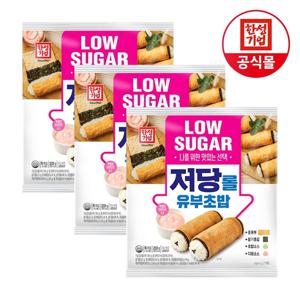 한성 저당 롤 유부초밥 233g X 3개