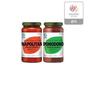 스파게티소스(나폴리탄/포모도로) 600g 2종 3개 골라담기