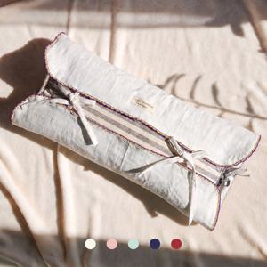 순면 소창 레이스 끈형 간편교체 베개커버 4size 6color