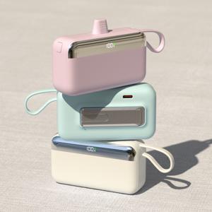 팬톤 미니 도킹형 디스플레이 C타입 고속충전 보조배터리 10000mAh 22.5W