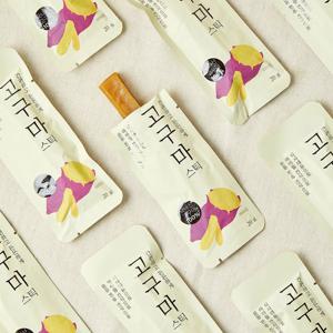 [개별포장] 국내산 100% 고구마스틱 20g x 20개 / 10개