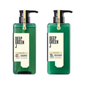 딥그린제이 아로마 샴푸 + 트리트먼트 750ml 일랑일랑