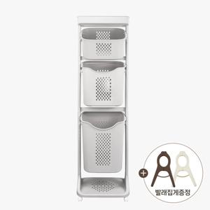 빅스윙 빨래바구니 세탁 세탁물 바구니 빨래보관함 특대형 3단