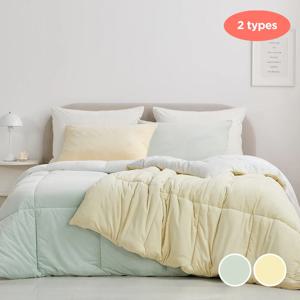 더 따뜻한 발열극세사 차렵이불 2 size 2 color
