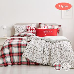 소프트워싱 극세사 차렵이불 2 size 2 style