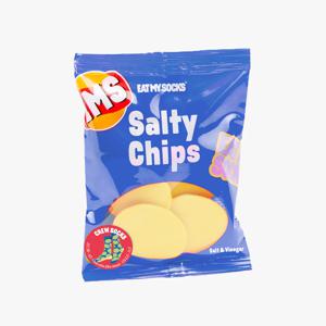 3D Salty Chips Blue 감자칩 블루 삭스 양말