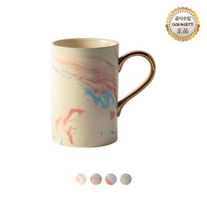 골드 마블 핸들 머그 믹스 450ml 4colors
