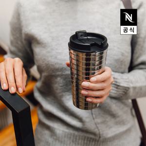 공식인증 트래블 머그 터치 스테인리스 스틸 텀블러 345ml