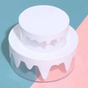 케이크형 2단 수납함 데코덴 정리 악세사리 케이스