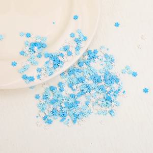 눈꽃 폴리머 슬라임재료 대용량 500g 데코덴 파츠 레진공예