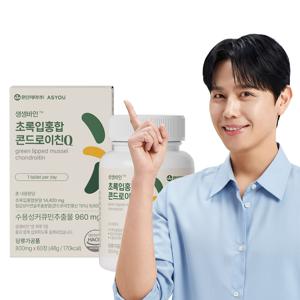 생생바인 초록입홍합 콘드로이친Q 60정 1개