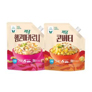 피그인더가든 저당 스쿱샐러드 (햄콘마카로니/콘버터) 400G 2종 3봉 )