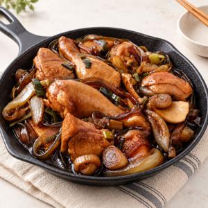 국내산 닭으로 만든 단짠 간장찜닭(조각닭) 1kg 2팩