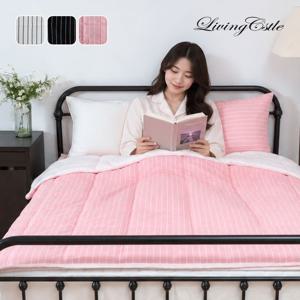 국산 사계절 소프트 마이크로 침구 브리즈 라인 차렵 이불 SS/Q 3컬러