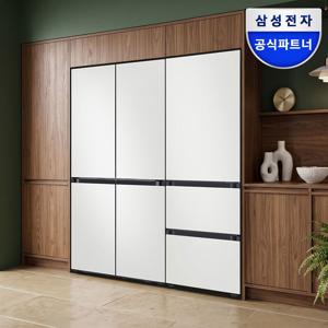 키친핏 냉장고 김치냉장고 세트 RM70H63R1A RQ33DB74D2AP 코타화이트
