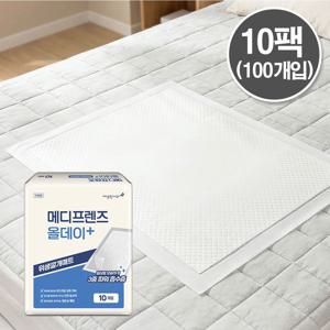 성인용 환자용 깔개 매트 10개입x10팩 요양병원 언더패드 방수 시트