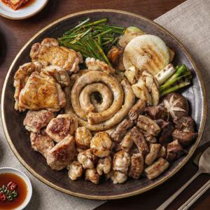 숙성삶은소곱창 소막창 소대창 소염통 모둠 830g(소스증정)
