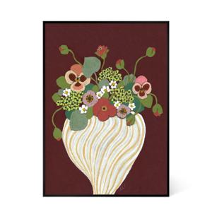 아니네 세실리에 아이버센 - Maroon 100x140cm 초대형사이즈