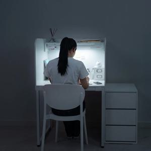 듀얼 데스크 1인용 독서실 책상 스터디카페 도서관
