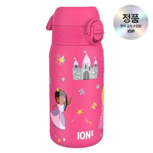 아이온에잇 보온 보냉 더블월 텀블러 키즈 원터치 스텐물병 320ml 프린세스 핫핑크 스몰