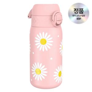 아이온에잇 초경량 싱글월 텀블러 키즈 원터치 물병 400ml 데이지핑크 스몰