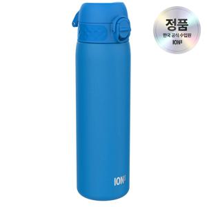 아이온에잇 초경량 정수음용 싱글월 텀블러 휴대용 원터치 물병 600ml 블루 미디움