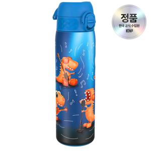 아이온에잇 초경량 싱글월 텀블러 키즈 원터치 물병 600ml 디노밴드 블루 미디움