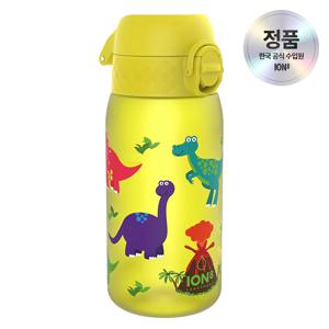 아이온에잇 친환경 스포츠 워터보틀 리사이클론 키즈 물병 350ml 공룡 옐로우 스몰