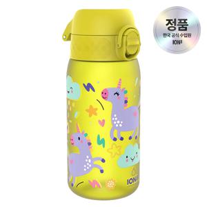 아이온에잇 친환경 스포츠 워터보틀 리사이클론 키즈 물병 350ml 유니콘 옐로우 스몰