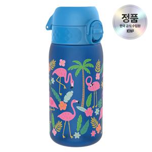 아이온에잇 친환경 스포츠 워터보틀 리사이클론 원터치 물병 350ml 플라밍고 블루 스몰