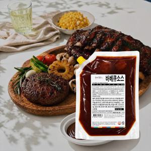 숯불향 가득 바베큐 소스 1kg 핫바베큐 야키니쿠 스테이크소스 외 2종