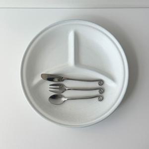 blue mist plate 블루 미스트 접시 3칸 나눔 접시 식판 그릇
