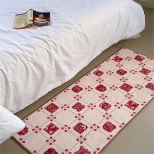 메모리 타일 롱 러그(핑크) Memory Tile Long Rug (Pink)
