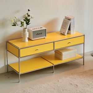 켄트 스텐레스스틸 LPM 1200 2단 거실장 BFA-7001