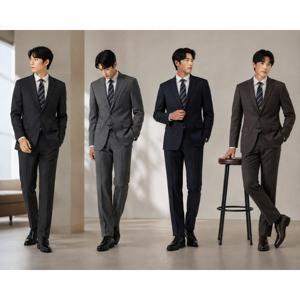 지이크 [신세계 단독 특가] 26F/W 데일리 울 혼방 스판 정장 컬러4종 택1 (PLJAX0237)
