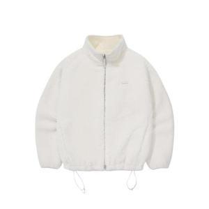 커버낫 스탠카라 리버시블 쉐르파 자켓 아이보리 CO2403JK20IV