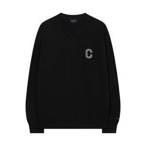 커버낫 C 로고 맨투맨 블랙 CO2503CR03BK