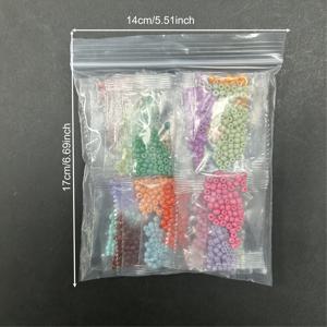 비즈 세트, 약 4mm 도파민 라운드 유리 시드 비즈, 풀 세트 25가지 색상/125G, 수제 귀걸이, 팔찌, 반지 및 기타 데일리 매칭 또는 선물용으로 적합, 수제 십자수 의류 직조 추가 등