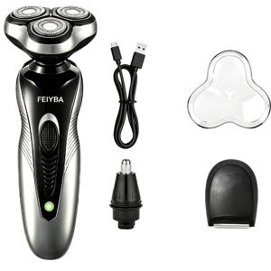신형 3-in-1 전동 면도기, USB 충전식, 남성용 그루밍 도구, 면도, 헤어컷, 구레나룻 정리, 전동 코털 정리기로 이상적 - 크리스마스, 추수감사절, 기타 휴일을 위한 최고의 선택; 수염 정리기, 면도 도구