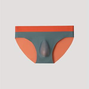 남성용 아이스 슬리피 섬유 원단 심리스 속옷 3D 몰딩 브리프 여름용 얇은 반바지 남아용 스포츠용 단품