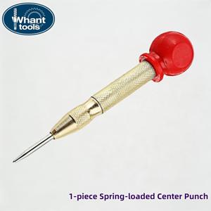 [WANTTOOLS] 금속 자동 센터 펀치, 드릴링 위치 정렬을 위한 조절 가능한 임팩트 스프링 로드 센터 펀치 도구