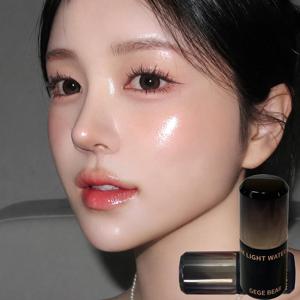 하이라이터 스틱 하이드레이팅 스틱 바디 얼굴 코 물광 블러셔 스틱 내추럴 브라이트닝 젤리 물광 스틱