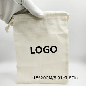 남녀공용 선물용 맞춤 로고 드로스트링 백 50개, 주얼리 선물 파우치로 적합, 20*15cm 삼베 잠금장치 포함, 인쇄 가능한 로고/결혼식, 베이비 샤워, 생일, 파티용 - 이벤트, 크리스마스, 할로윈용 도매