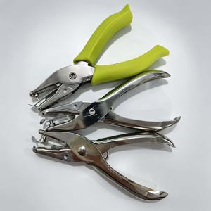 2개입, 3개입, 1.5mm, 3mm, 6mm 직경 원형 구멍 펀치, 노란색 및 은색 휴대용 단일 구멍 펀치, 개스킷 펀치, 다기능, 종이 펀칭, 카드 펀칭, 사무용품에 적합, 배터리 불필요
