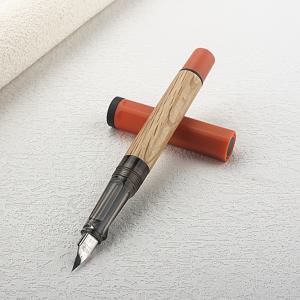 JINHAO 58D 나무 만년필 고품질 컬러 0.3mm 팁 서예 펜 문구 사무용품