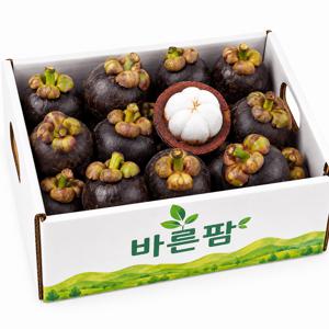 망고스틴 새하얀 과육 열대과일의 여왕